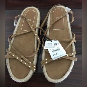Zara Studded Espadrilles